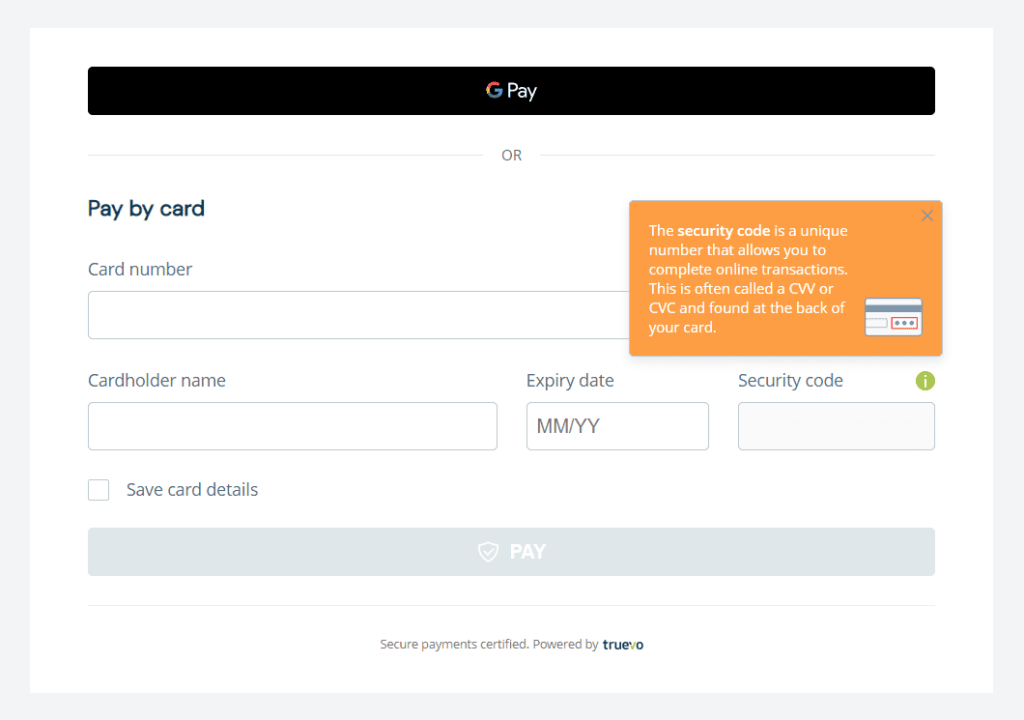 Light Expanded Theme Styling Capabilities | Truevo Developer Documentation